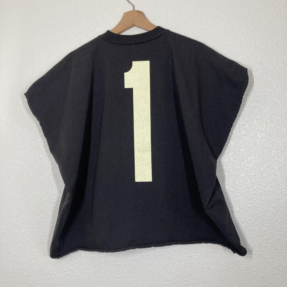 Yeezy Number 1 Box Tee Shirt Mens Black Large Sleeveless Kanye WestYZY